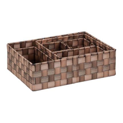 Lot de 6 paniers de rangement en plastique
