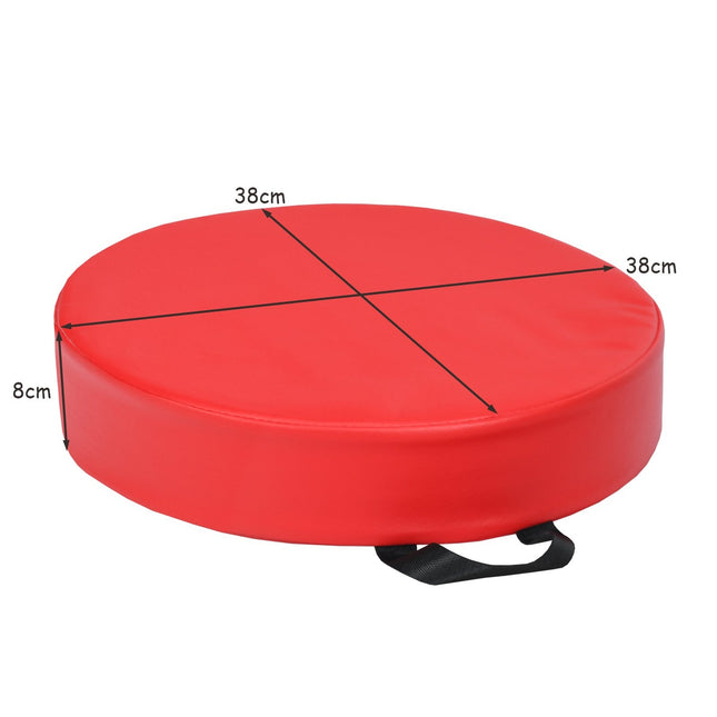 Lot de 6 coussins de chaise ronds pour enfants, coussins de sol, coussins d'assise