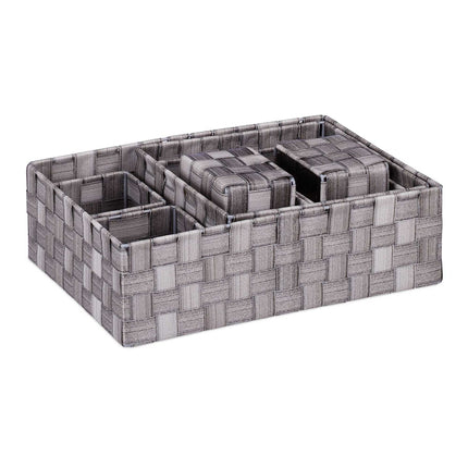 Lot de 8 paniers de rangement en plastique
