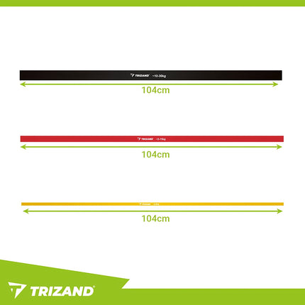 Lot de 3 bandes d'exercice 25879