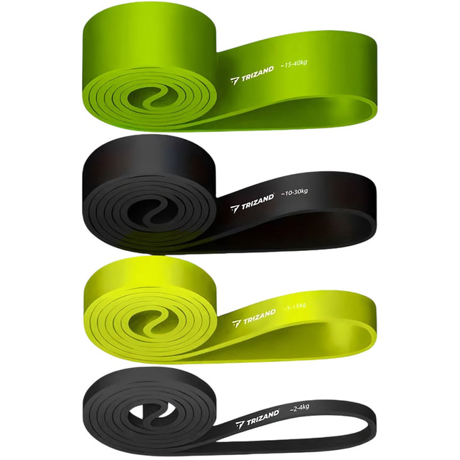 Ensemble de bandes d'exercice - 4 pcs. Trizand 24305