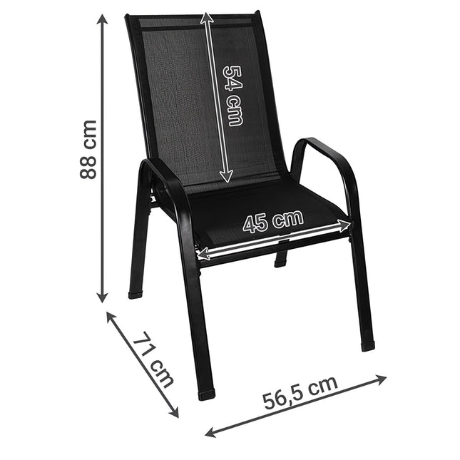 Gartenstuhl-Set - 2 Stk. Gardlov 25290