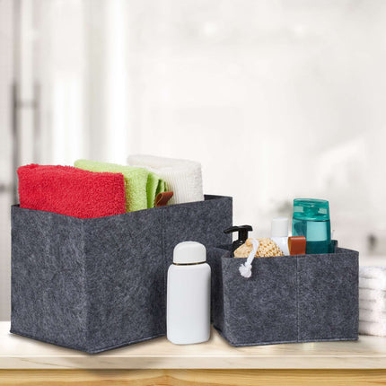 Ensemble de paniers de rangement en 3 tailles