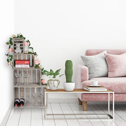 Shabby Holzkiste - 4er Set