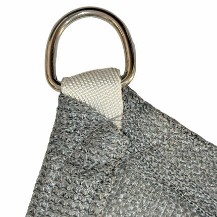 Voile d'ombrage - Tissu HDPE respirant, œillets latéraux