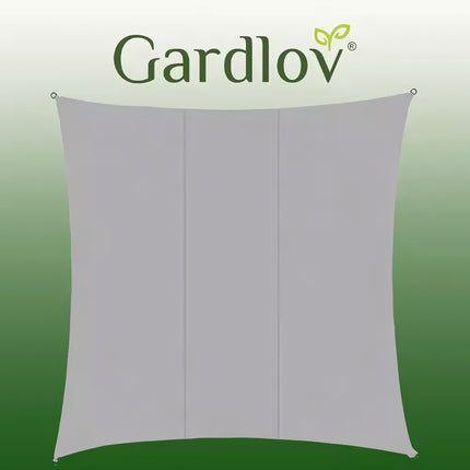 Voile d'ombrage 3,6x3,6m Gardlov 23164