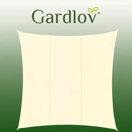 Voile d'ombrage 3,6x3,6m Gardlov 23165
