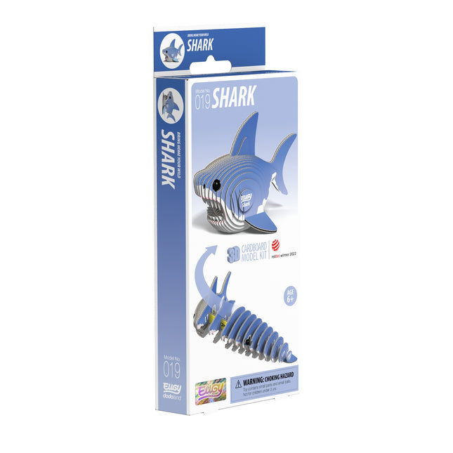 Kit de maquettes de requins en carton 3D pour une construction créative et amusante