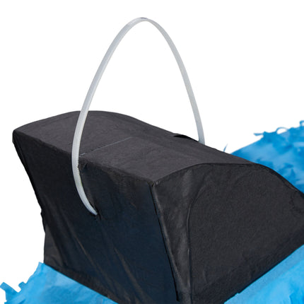 Piñata requin avec bâton et masque pour fêtes