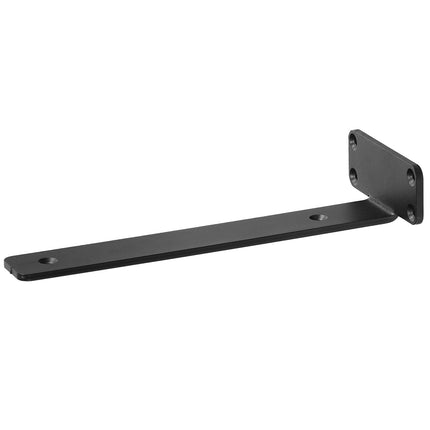Shelf Brackets 6x4 In, 6-Pack, Steel, 160 Lb