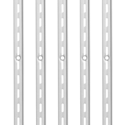 Shelf Pilaster Rails, 39-Inch, 10-Pack With 40 Screws
