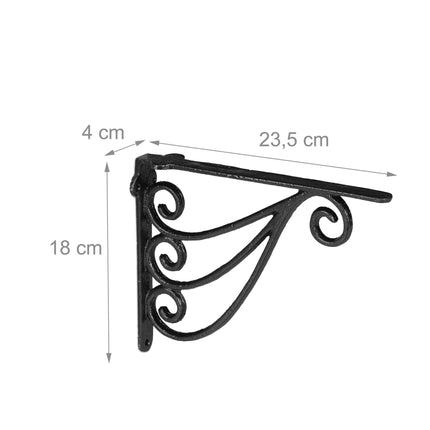 Regalwinkel 2er Set Ornamente