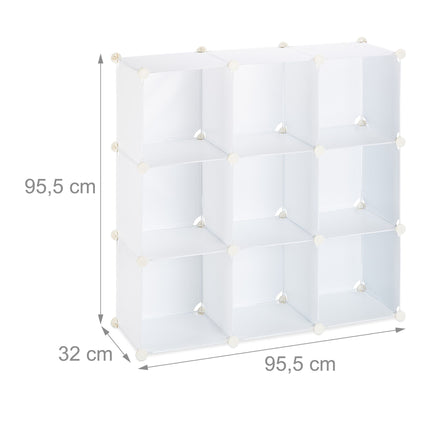 Regalsystem 9 Fächer