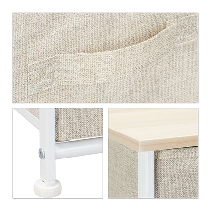 Système d'étagères différentes variantes beige