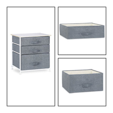 Système d'étagères différentes versions gris