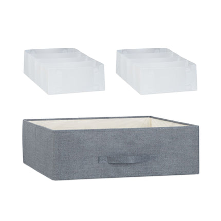 Système d'étagères différentes versions gris