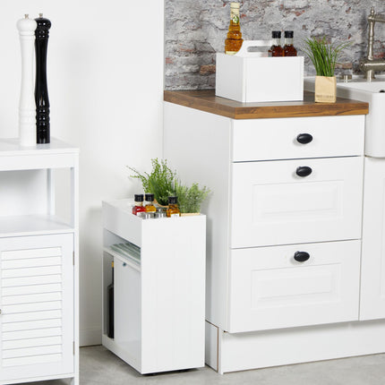 Chariot à étagères pour bureau, salle de bain et cuisine