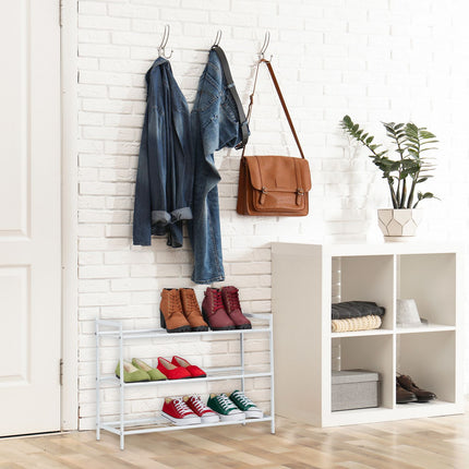 Étagère à chaussures à 3 niveaux