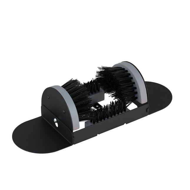 Brosse à chaussures avec brosses périphériques pour bottes de travail