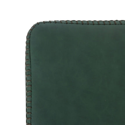 Banc de rangement pour chaussures, simili cuir, 2 étagères
