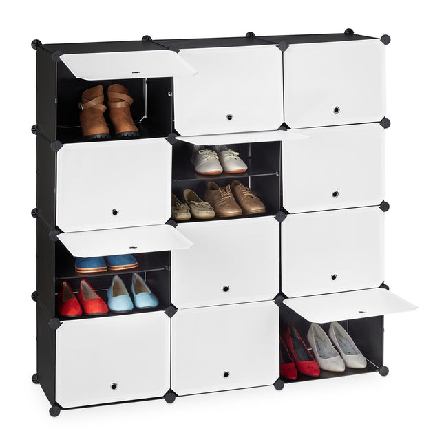 Meuble à chaussures avec 24 compartiments