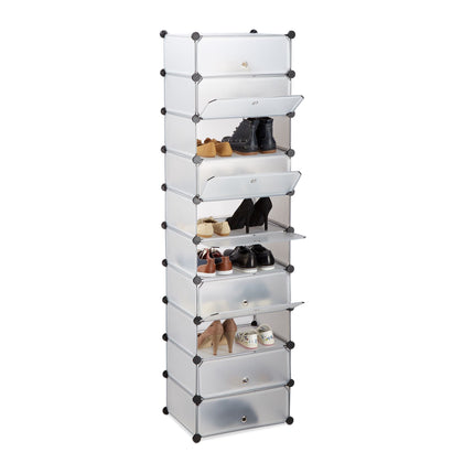 Étagère à chaussures 10 niveaux