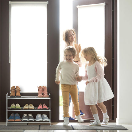 Étagère à chaussures empilable 3 étagères