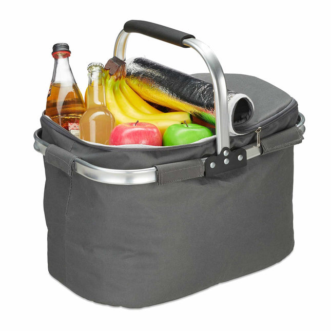 Panier à provisions avec fonction réfrigération