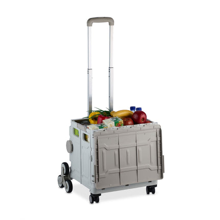 Chariot de courses pour le transport par escaliers