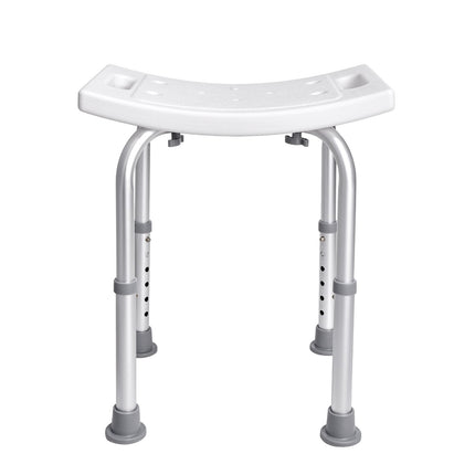 Shower Chair Stool, Adjustable Height, Handles, 350 lb Capacity
