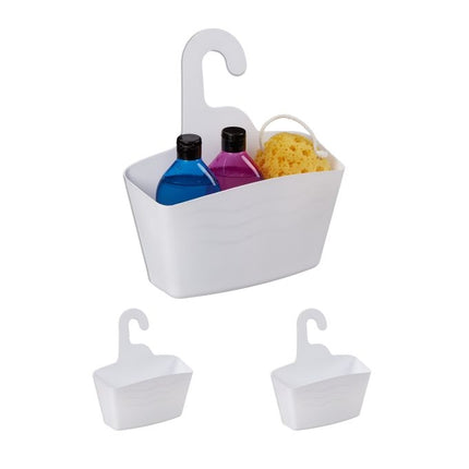 Ensemble de 3 paniers de douche 31 cm