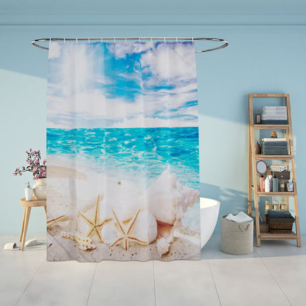 Rideau de douche 180x200 cm avec motif