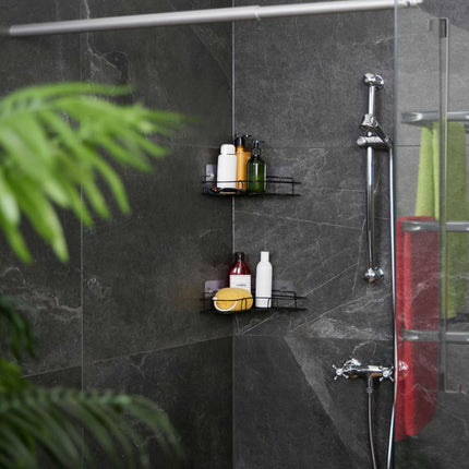 Receveur de douche sans perçage, lot de 2