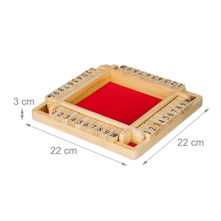 Shut The Box pour 4 joueurs