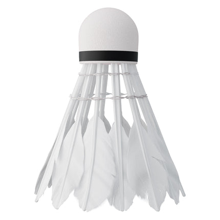Volants de badminton en plumes, lot de 3