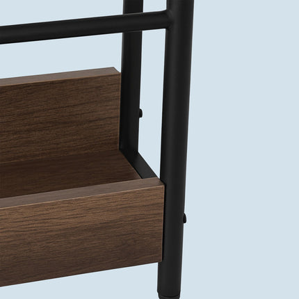 Table d'appoint avec ports USB et prise de courant