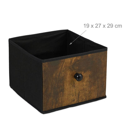 Sideboard mit 6 Schubladen – Metallrahmen, Stoffaufbewahrung