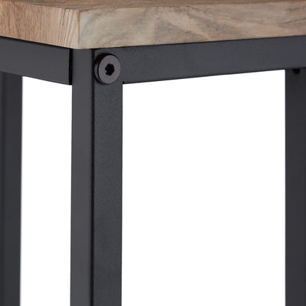 Table d'appoint design industriel