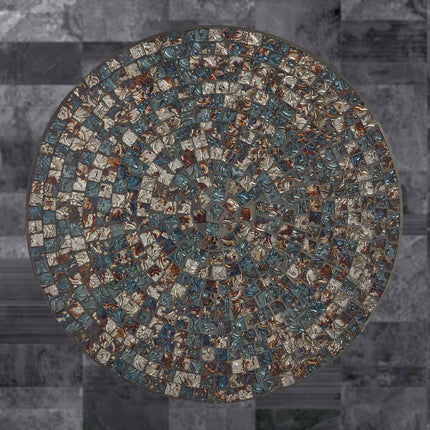 Table d'appoint en mosaïque