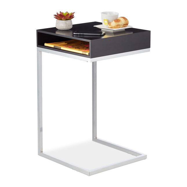 Beistelltisch mit Metallbeinen