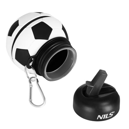 Silikon-Faltbecher 550 ml – Fußball-Design
