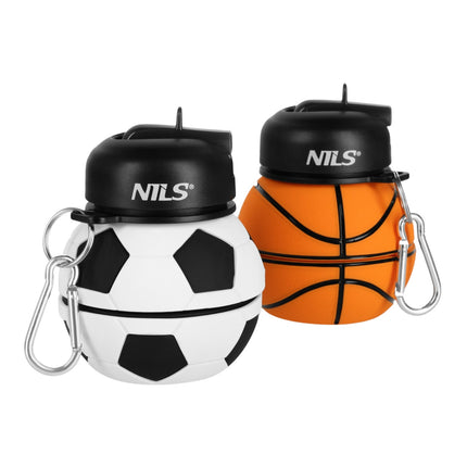 Silikon-Faltbecher 550 ml – Fußball-Design
