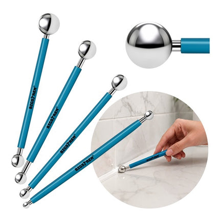 Ensemble de bâtonnets de jointoiement en silicone, 4 pièces avec billes métalliques