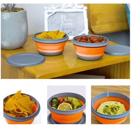 Bols pliables en silicone - 3 pcs. Ruhy 20781