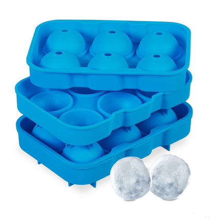 Lot de 2 moules à glaçons en silicone