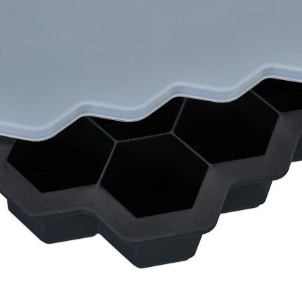 Lot de 3 moules à glaçons en silicone