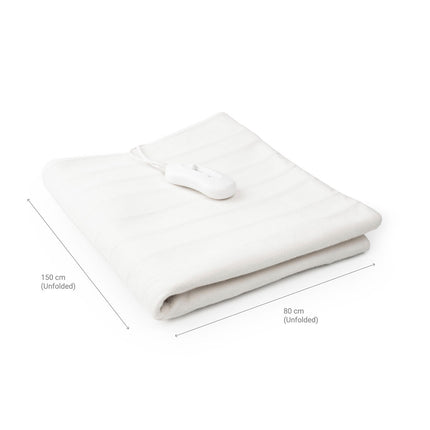 Einzel-Heizunterbett Krewarm InnovaGoods 60 W 80 x 150 cm Weiß