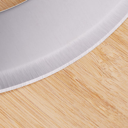 Couteau à berceau à simple tranchant avec planche