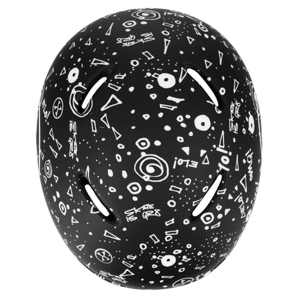 Skatehelm, Schwarz, Größe L (58-61cm), In-Mold, 320g