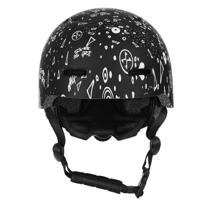 Skatehelm, Schwarz, Größe L (58-61cm), In-Mold, 320g